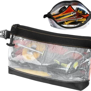 Przezroczysta torba narzędziowa z PVC, wodoodporna i antystatyczna, z metalowym haczykiem - Skrzynki i torby narzędziowe Przezroczysta torba narzędziowa z PVC, wodoodporna i antystatyczna, z metalowym haczykiem - Skrzynki i torby narzędziowe - miniaturka - grafika 1