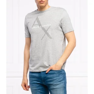 Armani Exchange T-shirt Regular Fit - Koszulki męskie - miniaturka - grafika 1