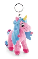 Plecaki - Breloczek Jednorożec Lissy PONY Roxy 10cm różowy - Pluszowy towarzysz przytulanka zwierzęca z kółkiem na klucze do smyczy, torby albo plecaka - miniaturka - grafika 1