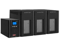 Zasilacze awaryjne UPS - UPS2000S-T-LI/H + 3x BP3-T8X9 48V - zestaw UPS - miniaturka - grafika 1