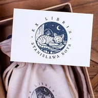 Zakładki do książek - Ex Libris - kot - Prezent dla miłośników kotów - miniaturka - grafika 1