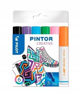 Pilot Pen Pilot Pigment marker pintor, Medium, zestaw szt. 'Fun Mix' 3131910517436 - Półki łazienkowe - miniaturka - grafika 2
