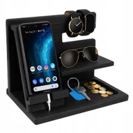 Biżuteria - akcesoria - DREWNIANY STOJAK NA AKCESORIA ORGANIZER TACA WYSTAWOWA - PIĘKNY PREZENT - miniaturka - grafika 1