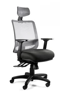 Fotel biurowy, krzesło biurowe Fotel ergonomiczny do biura, Saga Plus, szary - Fotele i krzesła biurowe Fotel biurowy, krzesło biurowe Fotel ergonomiczny do biura, Saga Plus, szary - Fotele i krzesła biurowe - miniaturka - grafika 1