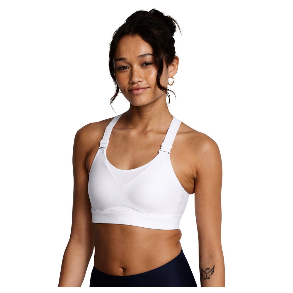 Biustonosz damski Under Armour Infinity High 2.0 Bra White/White L A-C