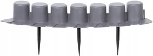 Prosperplast Palisada IPAL7 szara 6 cm 4,05 m - Ogrodzenia - miniaturka - grafika 1