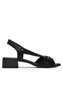 Sandały damskie - Go Soft Sandały RST-6088-05 Czarny - miniaturka - grafika 1