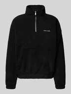 Swetry męskie - Sweter z polaru z kołnierzem model ‘PUKA’ - miniaturka - grafika 1