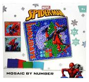 Zabawki kreatywne - Świąteczna Mozaika piankowa Spiderman 3 scenki - miniaturka - grafika 1