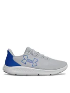 Buty sportowe męskie - Under Armour Buty Ua Charged Pursuit 3 Bl 3026518-102 Szary - miniaturka - grafika 1