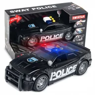 Samochody i pojazdy dla dzieci - Auto Policyjne Radiowóz z NAPĘDEM i EFEKTAMI Policja City Defender 1:14 - miniaturka - grafika 1