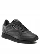 Buty sportowe męskie - Reebok Buty Classic Leather GY0960 Cblack/Cblack/Pugry5 - miniaturka - grafika 1