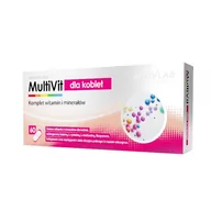 Witaminy i minerały - Activlab Pharma MultiVit dla kobiet 60 kapsułek 3740421 - miniaturka - grafika 1