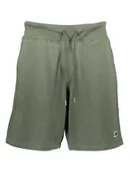 Spodenki męskie - New Balance Szorty dresowe "Small Logo" w kolorze khaki - miniaturka - grafika 1