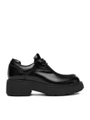 Półbuty damskie - Gino Rossi Półbuty EO-EVI-30309 Czarny - miniaturka - grafika 1