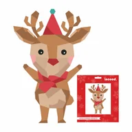 Zabawki kreatywne - Wyklejanka Renifer - miniaturka - grafika 1
