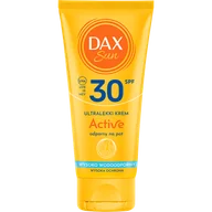 Balsamy i kremy do opalania - Dax Sun Ultralekki krem do twarzy Active SPF 30 - miniaturka - grafika 1