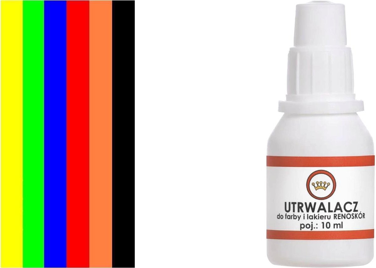 UTRWALACZ do Farby Lakieru RENOSKÓR Wzmacniacz Renowacji UTWARDZACZ + 10 ML