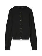 Swetry damskie - Vero Moda Kardigan w kolorze czarnym - miniaturka - grafika 1