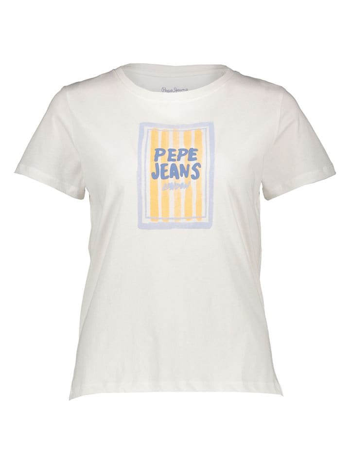 Pepe Jeans Koszulka w kolorze białym