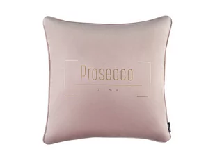 Room99 POSZEWKA DEKORACYJNA UNIQUE - PROSECCO TIME PUDROWY RÓŻ 45x45 5902963475619 - Poszewki na poduszki - miniaturka - grafika 1