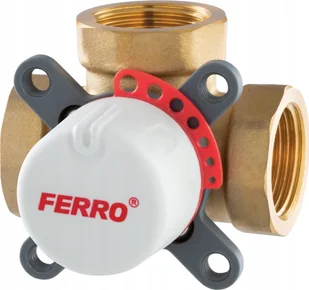 Ferro Zawór mieszający 3-drogowy 1 1/4" GW - Zawory i kraniki - miniaturka - grafika 1