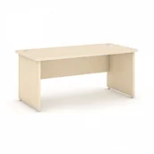 Biurka - B2B Partner Biurko - proste ARRISTO LUX, 1800 mm, brzoza CF-LD01, CD060 - miniaturka - grafika 1