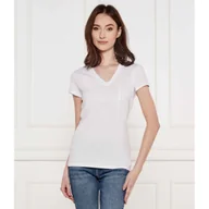 Koszulki i topy damskie - Armani Exchange T-shirt Slim Fit - miniaturka - grafika 1