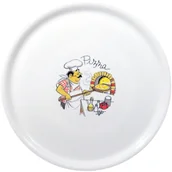Talerze - Talerz do pizzy z porcelany Traditional biały śr. 31 cm - zestaw 6 szt. - miniaturka - grafika 1