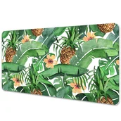 Podkładki na biurko - Mata ochronna na biurko Owoce ananasa 90x45 cm - miniaturka - grafika 1