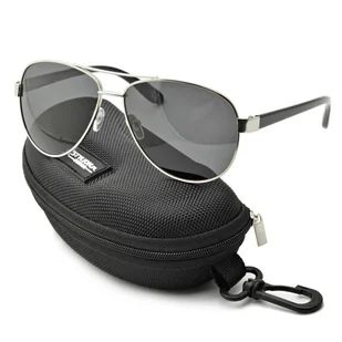 Okulary Pilotki Polaryzacyjne przeciwsłoneczne aviator STP14B - Okulary korekcyjne, oprawki, szkła - miniaturka - grafika 1