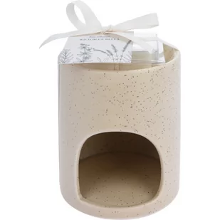 Kominek zapachowy z woskiem Wild Blue Bella, 9 x 10 cm - Świece - miniaturka - grafika 1