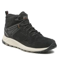 Buty trekkingowe damskie - Trekkingi Merrell - Wildwood Sb Mid Wp J067285 Black - miniaturka - grafika 1
