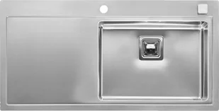 Zlew REGINOX PHOENIX 50 RIGHT stal INOX POLER (R32879) - Zlewozmywaki - miniaturka - grafika 1