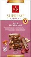 Czekolada - FREY Supreme Crunchy Dark Fuit & Nut czekolada gorzka z bakaliami 180g - miniaturka - grafika 1