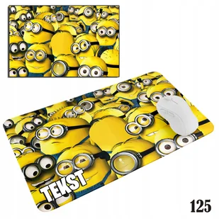 PODKŁADKA POD MYSZKĘ MYSZ WZORY DO WYBORU - MINIONKI MINIONS 29x36cm - Podkładki pod mysz - miniaturka - grafika 1