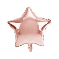 Balony i akcesoria - Balon foliowy gwiazda złoto-różowy - miniaturka - grafika 1