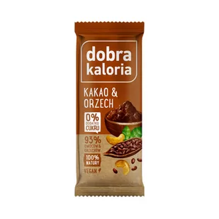 Dobra Kaloria Kubara/Ekoprodukt Baton owocowy Kakao&Orzech 35g - Batoniki - miniaturka - grafika 1