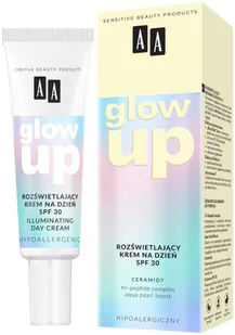 AA Glow Up Rozświetlający krem SPF30 30 ml - Kremy do twarzy - miniaturka - grafika 1