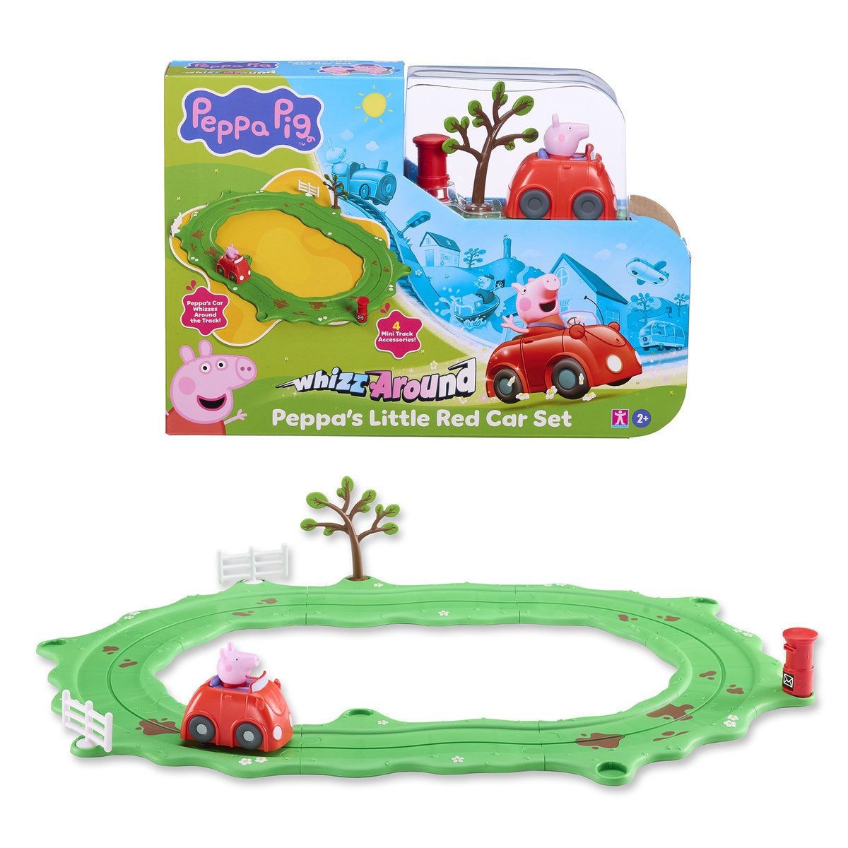 Peppa Pig Samochód Świnki Peppy – zestaw zabawkowy z figurkami