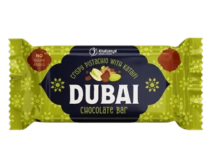 Dubai Chocolate Bar 37g Baton dubajski czekoladowy - Batoniki - miniaturka - grafika 1