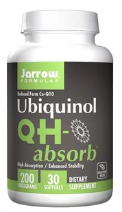 Jarrow Formulas Ubiquinol QH-Absorb 200mg 30caps - Witaminy i minerały dla sportowców - miniaturka - grafika 2