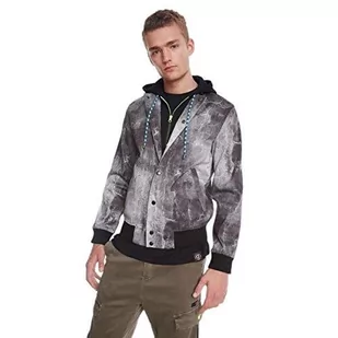 Desigual Damska kurtka 20SMEW432000XL, czarna, XL (DE) - Kurtki damskie - miniaturka - grafika 1