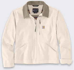 Damska Kurtka Carhartt Detroit Canvas Natural - Kurtki i kamizelki sportowe damskie - miniaturka - grafika 1