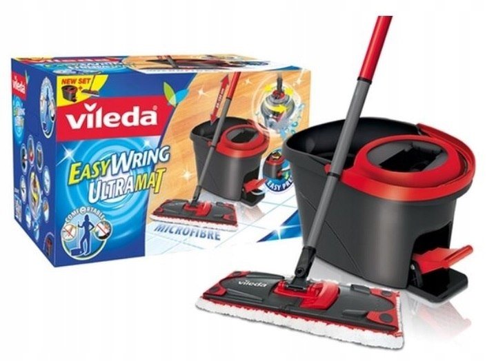 Vileda Easy Wring Ultramat Turbo Box, Mop+wiadro+w