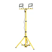 Lampy ogrodowe - Naświetlacze ledowe na statywie DENVER X 2X30W barwa neutralna biała - miniaturka - grafika 1