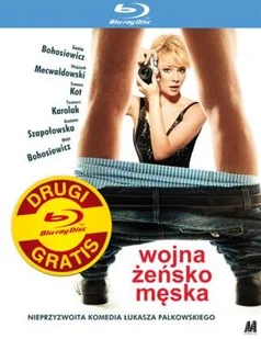 Wojna żeńsko-męska (plus film na Blu-ray Disc gratis) - Filmy polskie Blu-Ray - miniaturka - grafika 1