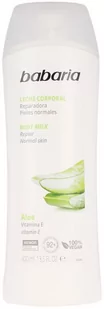 Mleko do ciała Babaria Aloe Body Milk 400 ml (8410412130165) - Balsamy i kremy do ciała - miniaturka - grafika 1