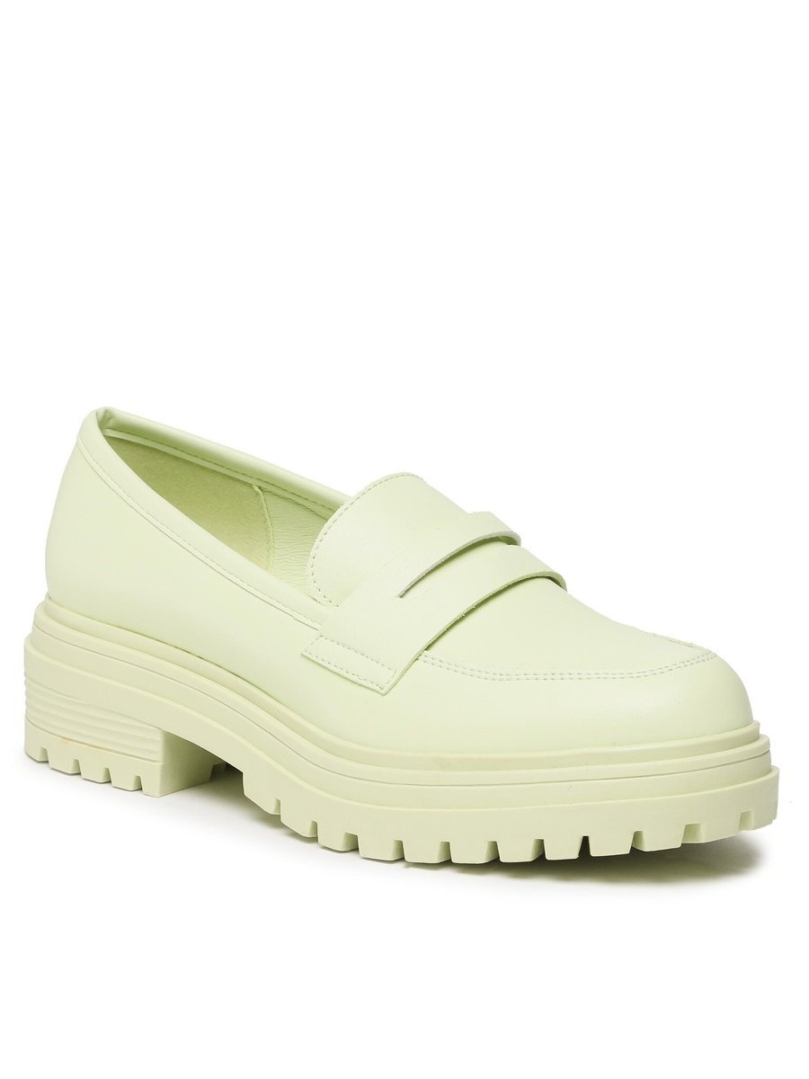 Jenny Fairy Loafersy Damskie Zielony LS5597-09