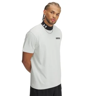 Koszulka męska Under Armour Heavyweight ARMOUR LABEL SS - Koszulki sportowe męskie - miniaturka - grafika 1